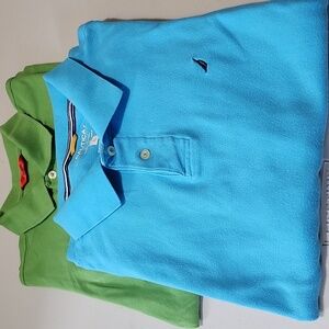 EUC Izod & Nautica Set of 2 polos Sz L